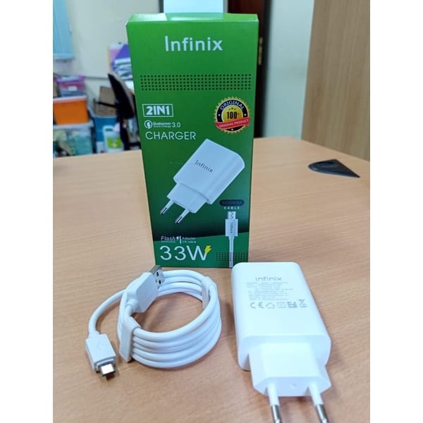 TRAVEL CHARGER INFINIX 33W MICRO USB
